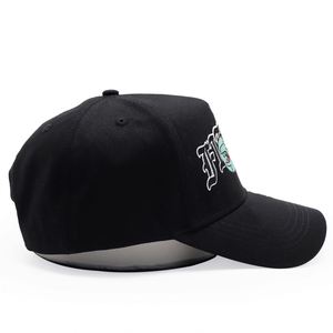 Casquettes de baseball classiques personnalisées, chapeau à 5 panneaux brodé pour hommes et femmes - Product Image 5