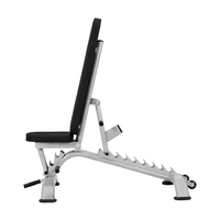 Banc de musculation réglable pour équipement de gymnastique commerciale pour l'exercice d'haltères assis