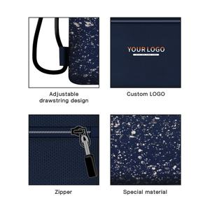 Mochila con Cordón de Lona Ecológica de Diseño Especial Personalizada de Poliéster para Deportes y Viajes - Product Image 3