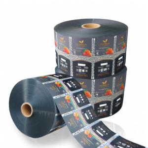 Emballage à flux recyclable à usage unique à haute barrière Sachet de bonbons à biscuits rouleau de Film sacs d'emballage cosmétique pour l'emballage - Product Image 1