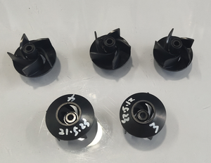 Pièces d'auto aimants en ferrite moulés par injection intérieur permanent 4 pôles automobile turbine pompe à eau Rotor soudage coupe flexion - Product Image 2