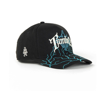 Gorra de Béisbol Personalizada OEM con Pedrería, 5 Paneles, Logotipo Bordado en 3D, Forro de Satén y Gamuza, para Exteriores