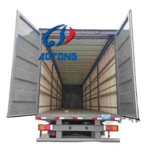Transporteur en vrac van type semi-<span class=keywords><strong>remorque</strong></span> 40ft 45ft rideau côté remorques de camion pour le marché de la Russie - Product Image 4