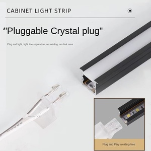 Embedded Strip Light for <b>Wardrobe</b> Wine Cabinet & <b>Shoe</b> Cabinet-Inductive Solderless Dimmable 6000 Series Aluminum 6000K Daylight - Product Image 5