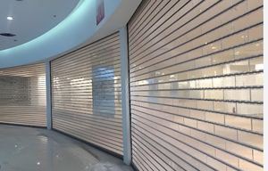 Porte <span class=keywords><strong>de</strong></span> <span class=keywords><strong>garage</strong></span> à enroulement en cristal PC, finition moderne, étanche, antivol, taille personnalisable, ateliers <span class=keywords><strong>de</strong></span> réparation automobile, entrepôts, centres commerciaux - Product Image 6