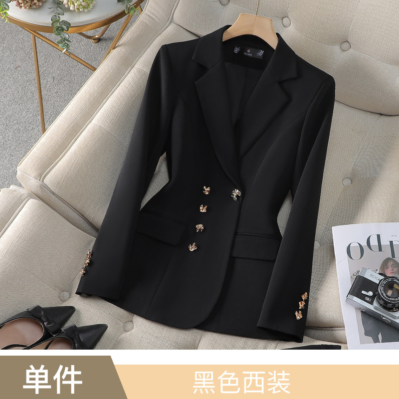 black suit
