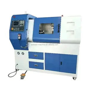 Torno CNC de alta precisão SP2128 para mesa Máquina MACH 3/GSK/SIEMENS feito na China