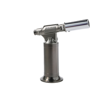 Torche électrique portable entièrement métallique réversible, allume-feu pour barbecue, pistolet à flamme coupe-vent, allume-cigare de camping en plein air, lumière de cuisine
