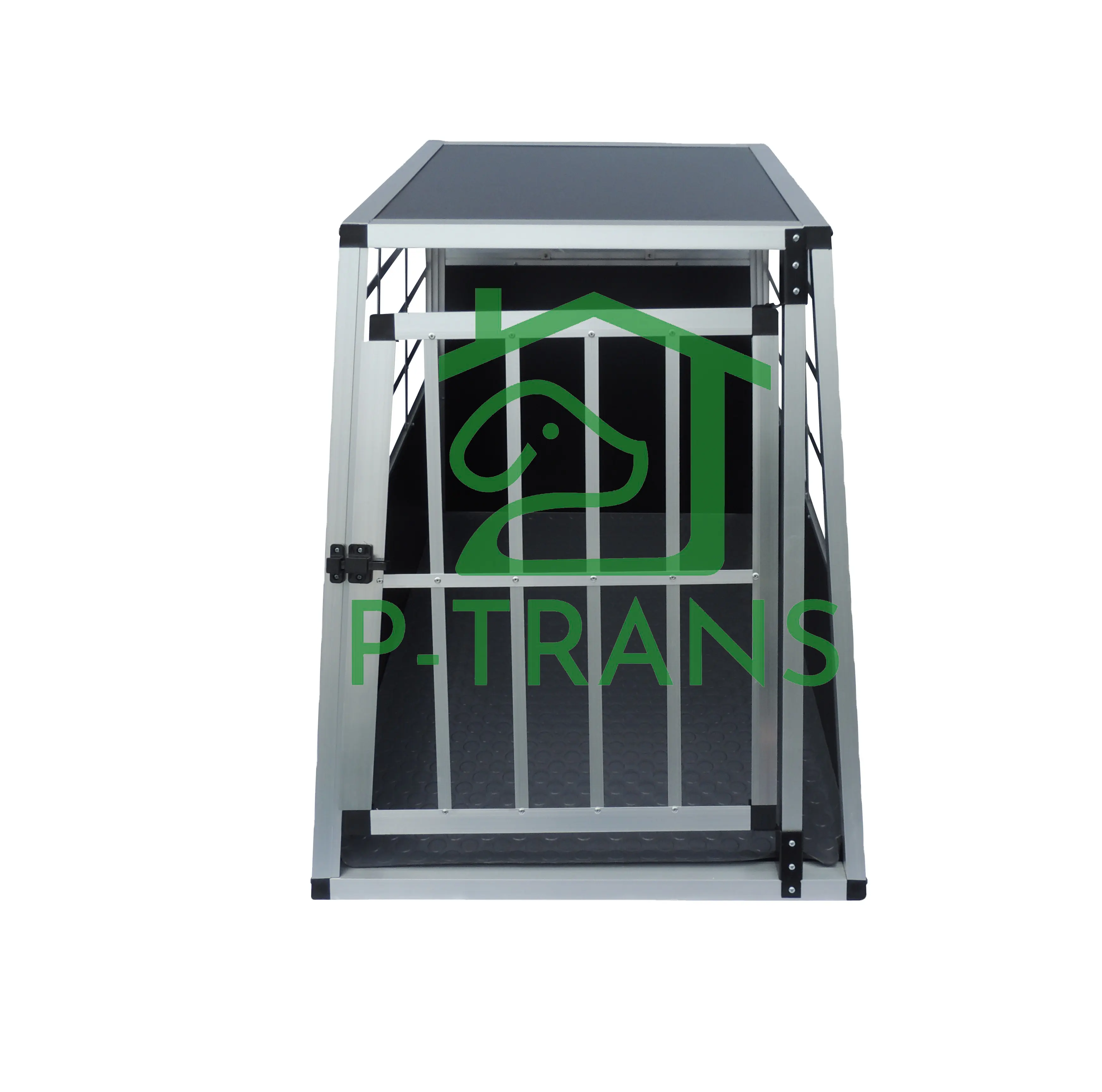 Jaula de aluminio para transporte de cachorros, jaula transportadora de viaje, 65x90x69,5 cm, los mejores precios