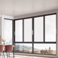 Fenêtres coulissantes et empilables en aluminium pour fenêtre de maison