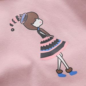 Ropa al por Mayor para Niñas, Camiseta de Algodón Estampada de Taiwán, Compra al por Mayor de China - Product Image 4