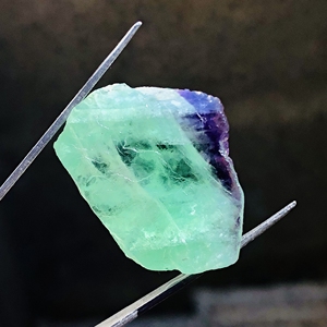 Birthed <b>Crystal</b> Silence Genuine <b>Rare</b> Fluorite Rough Stone Dreamlike Energy Raw Beauty Vibrant Layers Spiritual Glow Power Piece - Product Image 4
