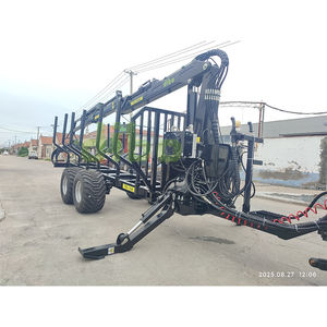 Dibo Atv-remolque de madera con grúa, excavadora hidráulica giratoria de alta calidad, agarre de madera, grapadora telescópica - Product Image 5