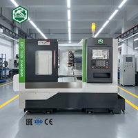 Torno CNC Horizontal de Alta Precisión con Diseño de Bancada Inclinada, Sistema de Control Syntec, Mecanizado Eficiente de Metales
