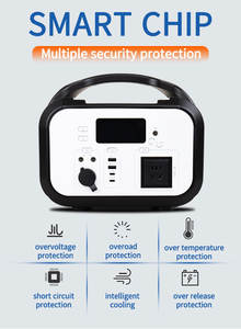 Esun Panneaux solaires hybrides Ac Dc Banque de générateur d'énergie pour le <span class=keywords><strong>camping</strong></span> 600w Centrales électriques portables de stockage d'énergie - Product Image 3