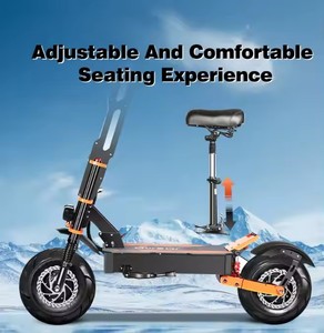 Oem ODM điện xe tay ga 80 km/h LCD hiển thị 60V 4000W * 2 dual-ổ điện xe tay ga - Product Image 4