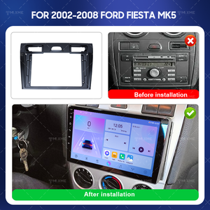 Cadre de navigation radio stéréo de voiture Android en gros pour FORD FIESTA MK5 2002-2008 9 pouces Auto CANBUS fils écran cadre de tableau de bord - Product Image 6