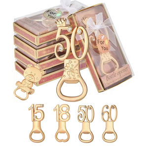 Модная рекламная сувенирная Подарочная коробка, Подарок на годовщину свадьбы, день рождения, подарок, номер 15, 18, 50, 60 лет, бутылка пива - Product Image 1