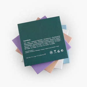 Nero Viola <span class=keywords><strong>Verde</strong></span> Su Ordinazione Di Natale Eyeshadow <span class=keywords><strong>Palette</strong></span> 9 di Colore FAI DA TE Eyeshadow <span class=keywords><strong>Palette</strong></span> - Product Image 6