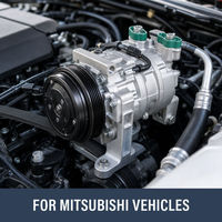 Compresseur de climatisation électrique 12V pour voiture Mitsubishi Lancer Pajero L200 Fuso L300 Outlander Canter
