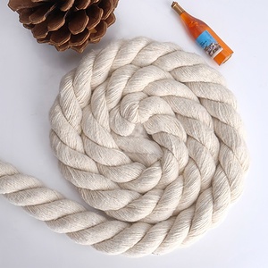<span class=keywords><strong>Cuerda</strong></span> de algodón de <span class=keywords><strong>colores</strong></span> de varios <span class=keywords><strong>colores</strong></span> respetuosa con el medio ambiente de tres hebras de 5mm a 20mm, superventas, para decoraciones de embalaje de macramé - Product Image 4
