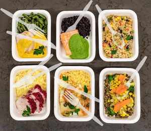 Custom Disposable Plastic Cutlery <b>Set</b> for Fast Food Takeout Frost Technique Dinnerware Flatware for Lunch & Dinner - Product Image 2