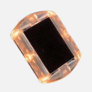Бестселлер, пластиковый корпус из АБС-пластика IP68, СВЕТОДИОДНЫЙ дорожный габаритный фонарь для безопасности дорожного покрытия, фары-маркеры на солнечной батарее - Product Image 5