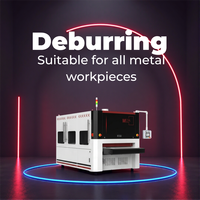Machine de polissage et de meulage multi-tension 35 kW contrôlée par PLC haute performance SR-TECH pour le débavurage efficace des pièces en tôle