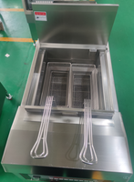 KFC Restaurant Automatische Friteuse met Filter Henny Penny Open Druk Kippenfriteuse Gas Druk Fritesmachine