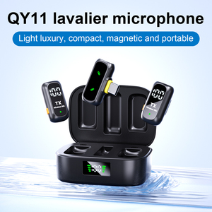 Wireless Mini LLavalier <strong>Microphone</strong> for iPhone &amp; Android Dual Clip-On Mics <strong>Tiny</strong> Portable Mic for Vlogging TikTok - Product Image 5