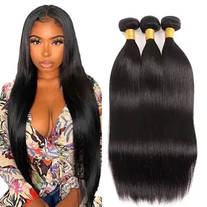 Drop shipping worldwide 100% real human hair bundles mink Brazilian virgin human hair vendor wholesale double weft extension