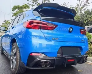 Aileron arrière pour BMW X2 F39 2018 2019 2020 2021 2022 2023, kit carrosserie, noir brillant, aileron de toit arrière pour BMW F39, pièce extérieure - Product Image 4