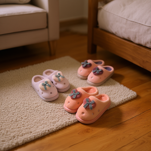 Yandie HPZ-10021 Estilo Hotel para el Hogar, Parte Superior de Microfibra con Diseño de Corazón, Lazo, EVA, PU, Cuero Suave, Goma, Espuma, Esponja - Product Image 2