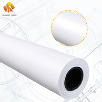 Rollos de Papel Periódico Recubierto para Inyección de Tinta Personalizados, 2 Núcleos, Ultra Blancos, Recubiertos de Silicona por una Cara, Materiales Reciclados, 80 g/m², CAD