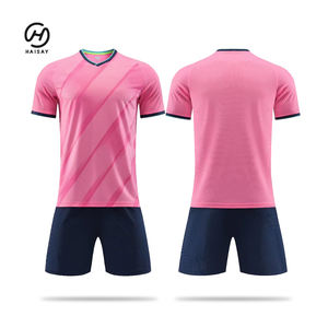 Camiseta de fútbol de Color verde, uniformes de fútbol, pantalones cortos personalizados, manga de secado rápido, camisetas de fútbol para equipo, nuevo diseño de <span class=keywords><strong>2023</strong></span> - Product Image 6