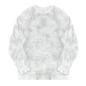 Felpa Unisex Hua Mian con Motivo a Cuore in Batik, Logo in Rilievo, Vestibilità Ampia e Spalle Cadenti, Moda Autunnale - Product Image 2