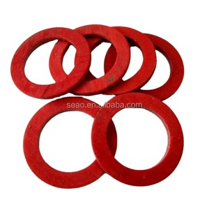 โรงงาน XTSEAO ผลิตแหวนรองแบบอัดเส้นใยสีแดงคุณภาพสูง ปะเก็นเส้นใย ปะเก็นแบน - Product Image 4