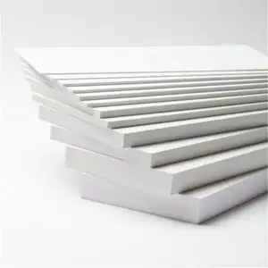 HSQY PVC Foam Board 4x8 Feet 8mm 15mm 18mm PVC Forex Foam Sheet For Sign