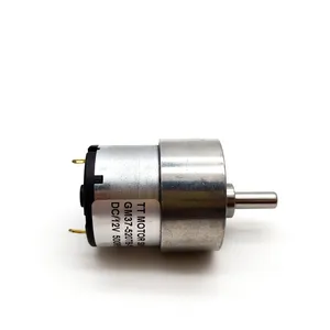 Motore personalizzato Mini Micro motore 37mm 3 ~ 4096ppr motoriduttore 6vdc 12vdc 24vdc dc con encoder