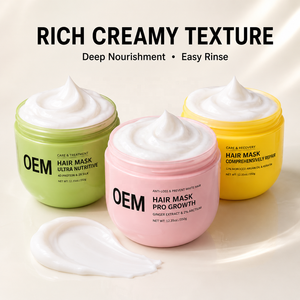 Mascarilla Capilar OEM ODM para Mayoristas, Ultra Nutritiva, Suavizante y Brillante, Promueve el Crecimiento, Previene las Canas, Repara y Restaura la Elasticidad - Product Image 5