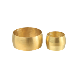 Raccords à Compression en <span class=keywords><strong>Cuivre</strong></span> et Laiton de Haute Qualité <span class=keywords><strong>pour</strong></span> Tuyaux, Usinés CNC, Filetage NPT, Classes 8mm, 10mm, 12mm, 15mm, 22mm, 28mm, Classe 150 - Product Image 1