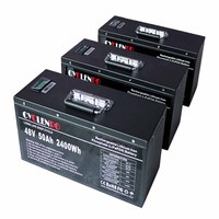 Paket Baterai Lithium Ion LiFePO4 Cyclenpo 48V 40Ah untuk EV/E-Bike dengan 6000 Siklus Bersertifikasi CE