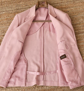 <span class=keywords><strong>Blazer</strong></span> Estivo in Misto Lino Semi-Foderato Monopetto Casual Traspirante Slim Fit Sportivo da <span class=keywords><strong>Uomo</strong></span> - Product Image 6