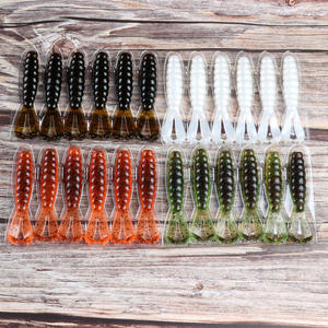 Leurre souple flottant en acier inoxydable à tête en T, 7 cm, 3 g, Ned Rig, ver souple, appât vivant, leurre pour black bass - Product Image 1