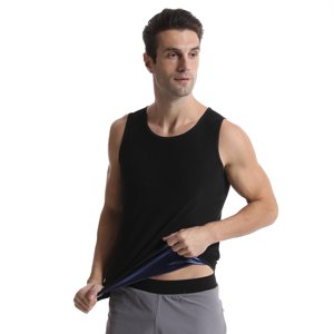 Camiseta Deportiva Unisex <span class=keywords><strong>para</strong></span> <span class=keywords><strong>Quemar</strong></span> <span class=keywords><strong>Grasa</strong></span> y Desarrollar Músculos, <span class=keywords><strong>Chaleco</strong></span> de Sauna <span class=keywords><strong>para</strong></span> Sudar, <span class=keywords><strong>Precio</strong></span> de Fábrica - Product Image 2