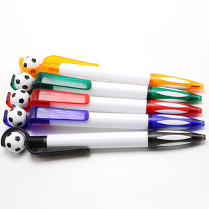 <span class=keywords><strong>Stylo</strong></span> à <span class=keywords><strong>bille</strong></span> en forme <span class=keywords><strong>de</strong></span> football promotionnel Stylos à <span class=keywords><strong>bille</strong></span> rétractables <span class=keywords><strong>de</strong></span> football amusant avec des lots en stock bon marché - Product Image 5