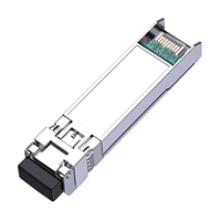 Module émetteur-récepteur optique SFP+ 10G SFP-10G-SR compatible Cisco, 1550 nm, fibre optique monomode, LC Duplex, DDM 0-70 ° C