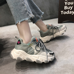 Nuevos Zapatos Deportivos Casuales para Mujer con Suela Gruesa de Gel, Estilo Estudiantil, a la Moda - Product Image 4