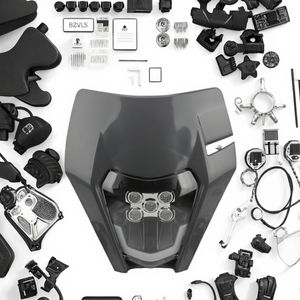 Luz delantera de placa de faro LED para Motocross Dirt <span class=keywords><strong>Pit</strong></span> <span class=keywords><strong>Bike</strong></span> Moto <span class=keywords><strong>Enduro</strong></span> para modelos <span class=keywords><strong>125</strong></span> 150 250 350 450 EXC EXCF SX XC - Product Image 2