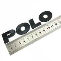 Emblème Autocollant 3D ABS pour Voiture GOLF POLO, Lettres pour Hayon Arrière, Badge Décoratif, Accessoires Auto